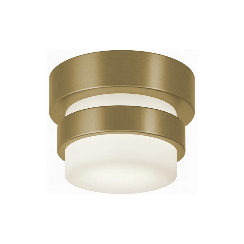 AFX MIAF05LAJUD Miami 1-lt 5" LED Flush Mount - Light Antique Brass