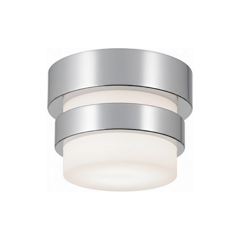 AFX MIAF05LAJUD Miami 1-lt 5" LED Flush Mount - Polished Chrome