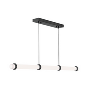 AFX MIAP0348LAJUD Miami 1-lt 48" LED Linear Pendant - Black