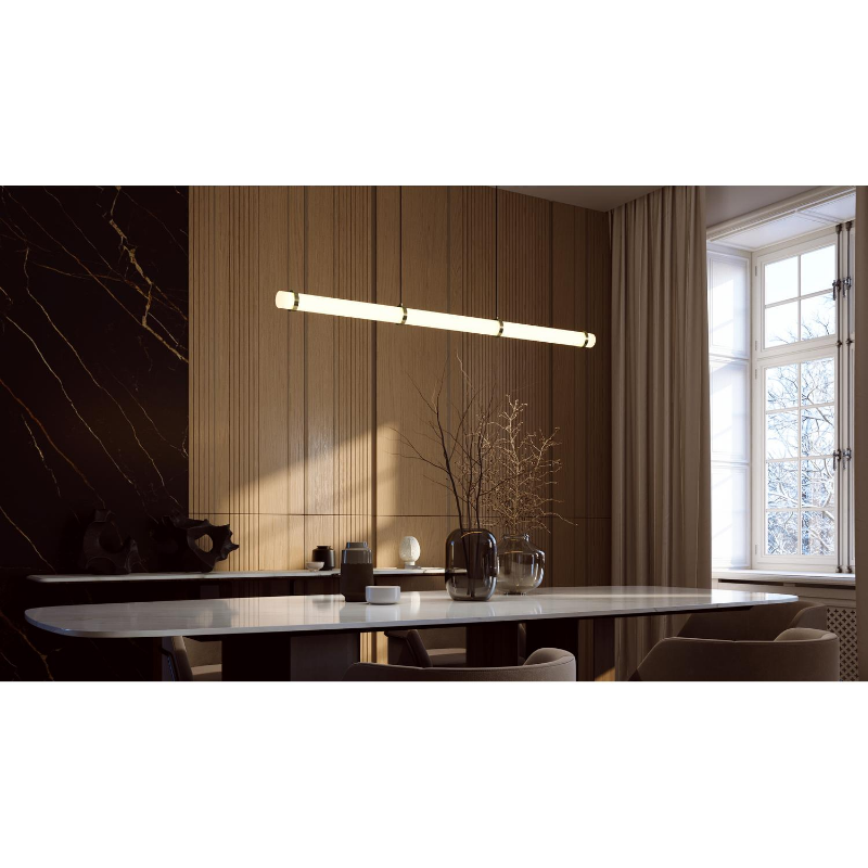 AFX MIAP0348LAJUD Miami 1-lt 48" LED Linear Pendant