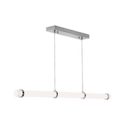 AFX MIAP0348LAJUD Miami 1-lt 48" LED Linear Pendant - Polished Chrome