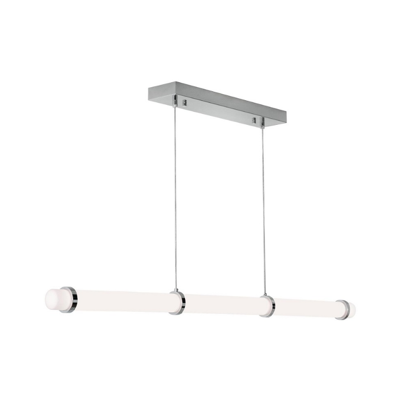 AFX MIAP0348LAJUD Miami 1-lt 48" LED Linear Pendant - Polished Chrome