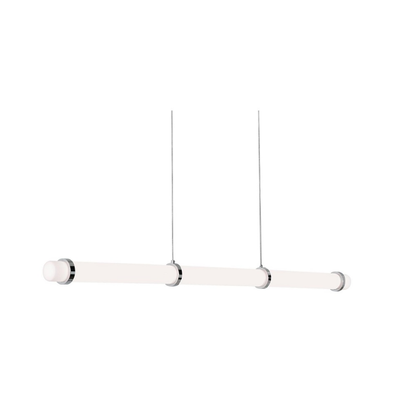 AFX MIAP0348LAJUD Miami 1-lt 48" LED Linear Pendant - Polished Chrome