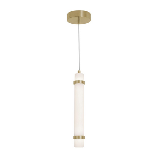 AFX MIAP15LAJUD Miami 1-lt 3" LED Pendant - Light Antique Brass