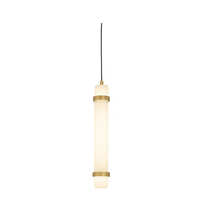 AFX MIAP15LAJUD Miami 1-lt 3" LED Pendant - Light Antique Brass