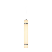 AFX MIAP15LAJUD Miami 1-lt 3" LED Pendant - Satin Nickel