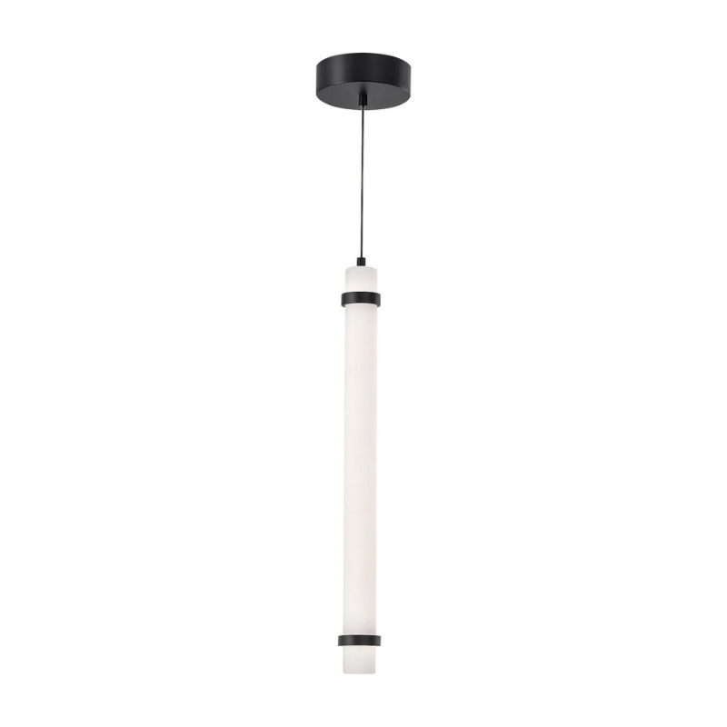 AFX MIAP24LAJUD Miami 1-lt 3" LED Pendant - Black