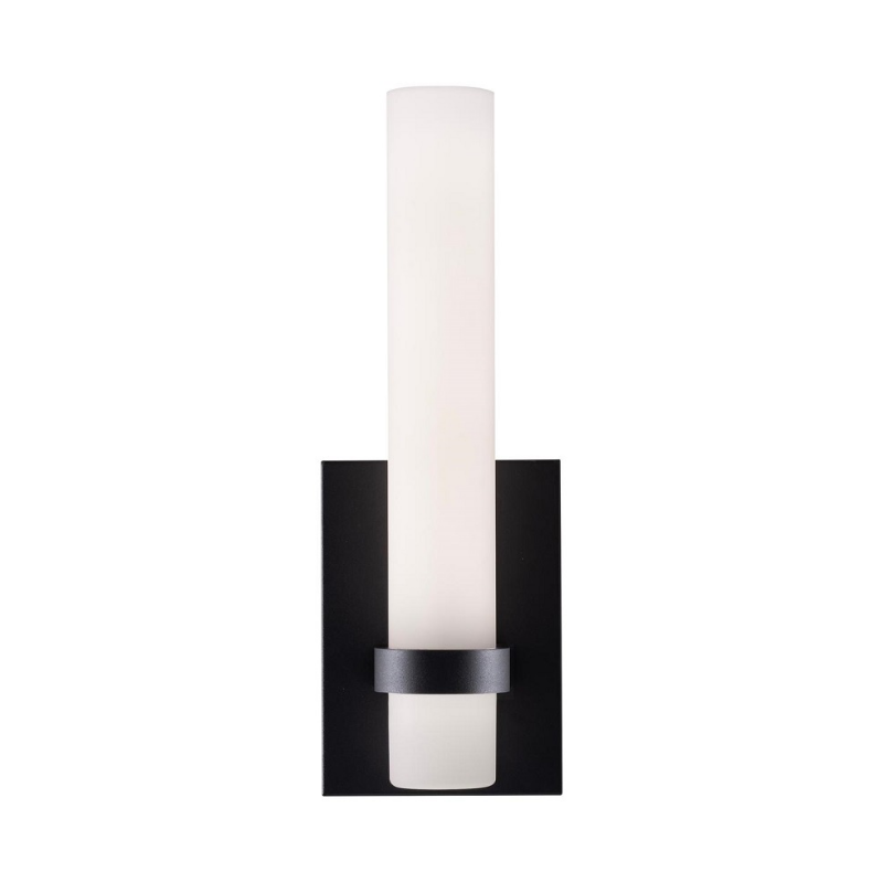 AFX MIAS0513LAJUD Miami 1-lt 13" Tall LED Wall Sconce - Black