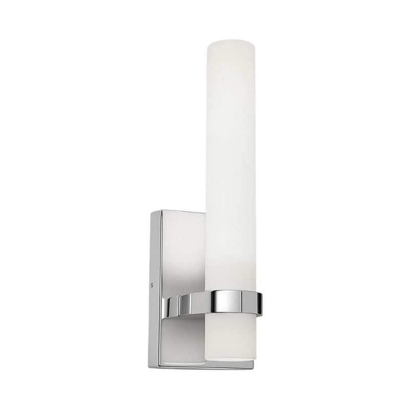 AFX MIAS0513LAJUD Miami 1-lt 13" Tall LED Wall Sconce - Polished Chrome