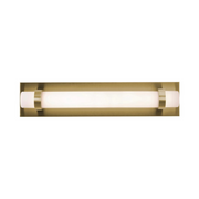 AFX MIAV1804LAJUD Miami 1-lt 18" LED Vanity - Light Antique Brass