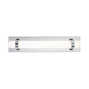 AFX MIAV1804LAJUD Miami 1-lt 18" LED Vanity - Polished Chrome