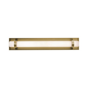 AFX MIAV2404LAJUD Miami 1-lt 24" LED Vanity - Light Antique Brass