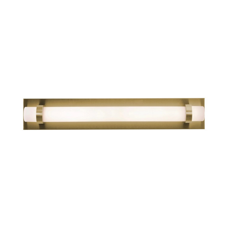 AFX MIAV2404LAJUD Miami 1-lt 24" LED Vanity - Light Antique Brass