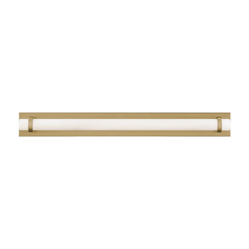 AFX MIAV3604LAJUD Miami 1-lt 36" LED Vanity - Light Antique Brass