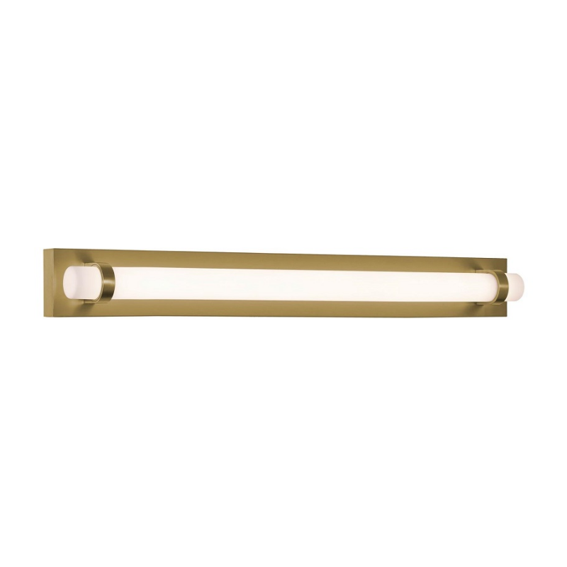 AFX MIAV3604LAJUD Miami 1-lt 36" LED Vanity - Light Antique Brass