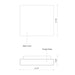Kuzco AT6606-UNV Mica 1-lt 6" LED Wall Sconce