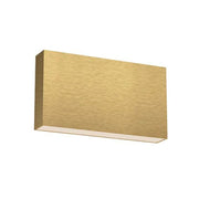 Kuzco AT6610-UNV Mica 1-lt 10" LED Wall Sconce, 120-277V - Brushed Gold