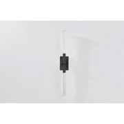 Hudson Valley 3222 Millerton 2-lt 22" Tall LED Wall Sconce - Black Brass