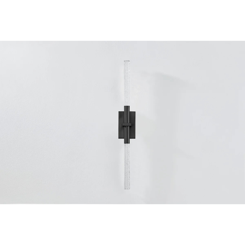 Hudson Valley 3222 Millerton 2-lt 22" Tall LED Wall Sconce - Black Brass