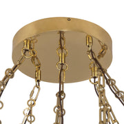 Alora CH360105 Mineral 5-lt 10" LED Chandelier, Selectable CCT