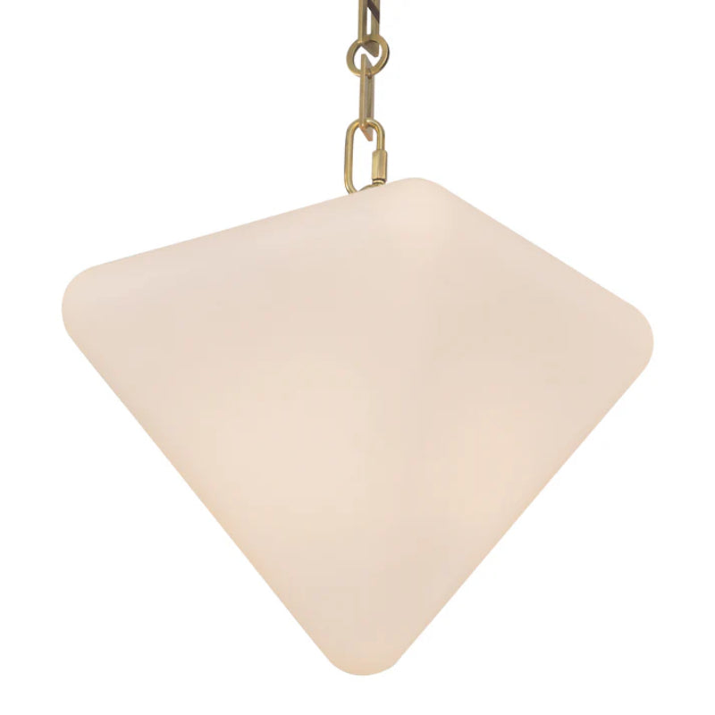 Alora CH360105 Mineral 5-lt 10" LED Chandelier, Selectable CCT - Patina Brass/Opal