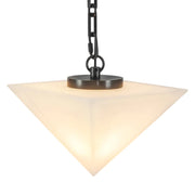 Alora CH360105 Mineral 5-lt 10" LED Chandelier, Selectable CCT - Urban Bronze/Alabaster