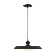 Alora Mood PD557015 Minori 1-lt 16" Pendant - Black