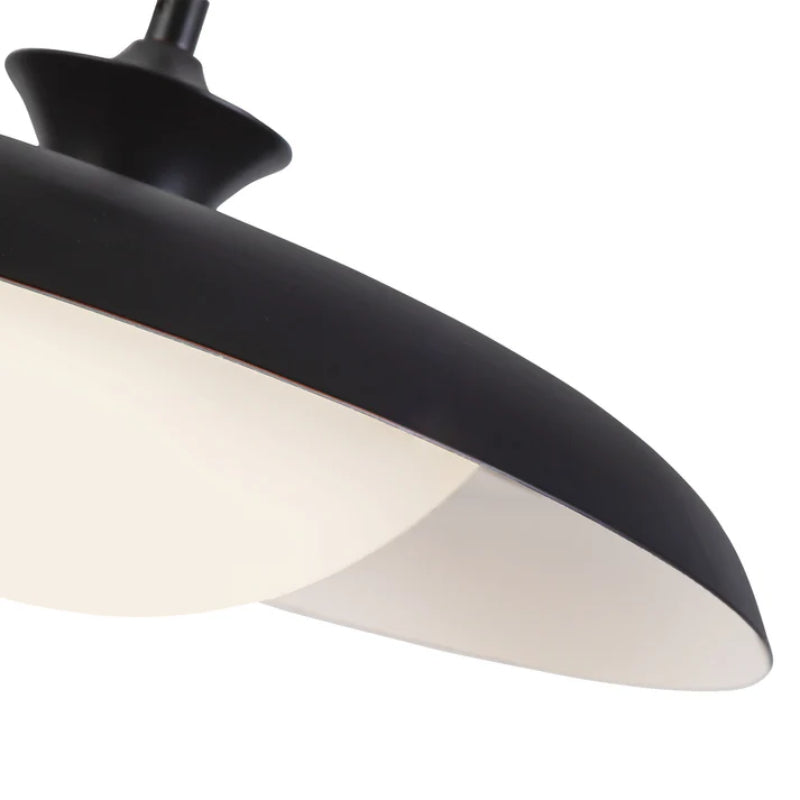 Alora Mood PD557015 Minori 1-lt 16" Pendant - Black