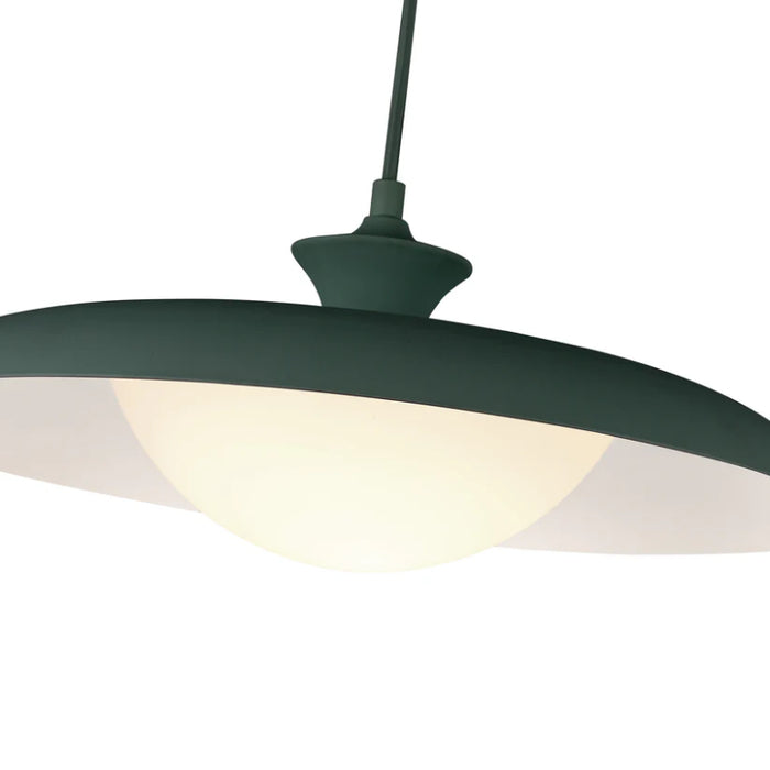 Alora Mood PD557015 Minori 1-lt 16" Pendant - Pine Green