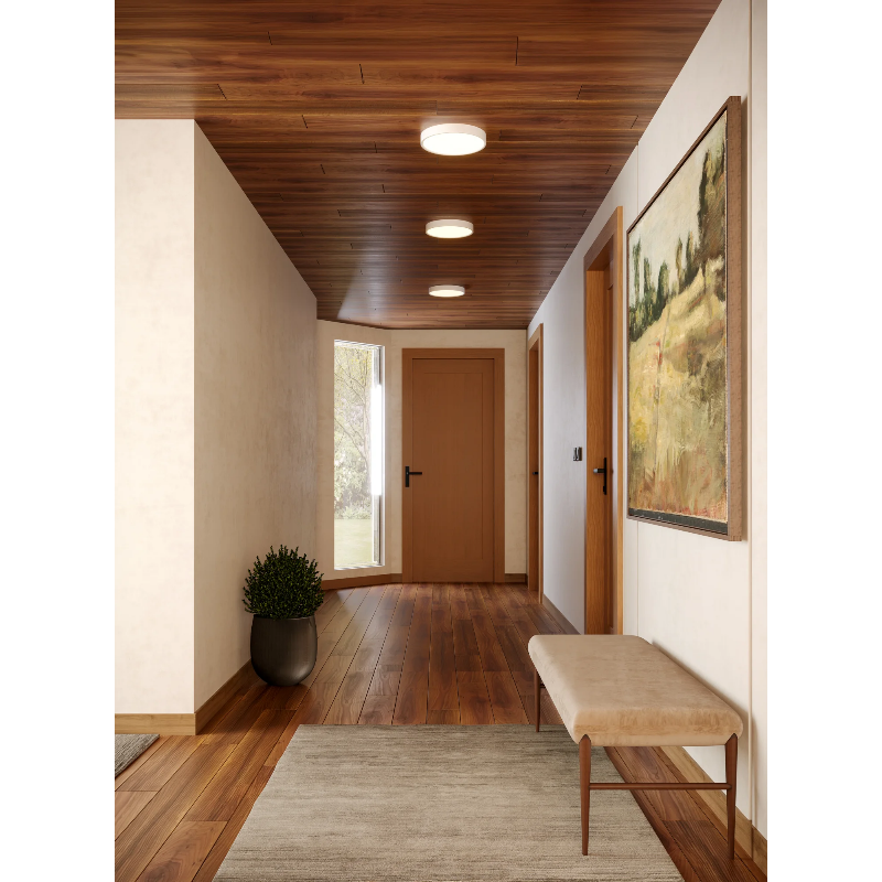 Kuzco FM47712 Mio 1-lt 13" LED Flush Mount, 5CCT Selectable