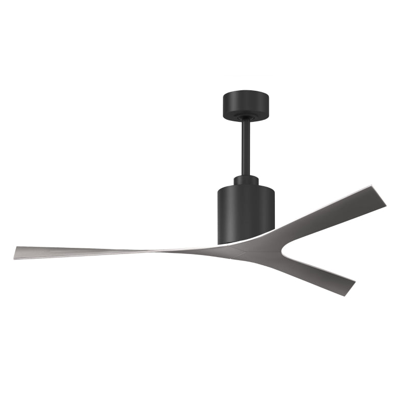 Matthews Fan Molly 56" Ceiling Fan -Matte Black/Brushed Nickel