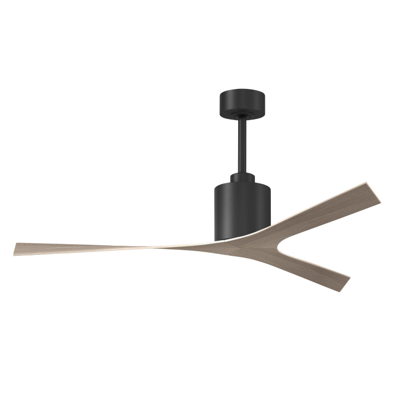 Matthews Fan Molly 56" Ceiling Fan -Matte Black/Gray Ash
