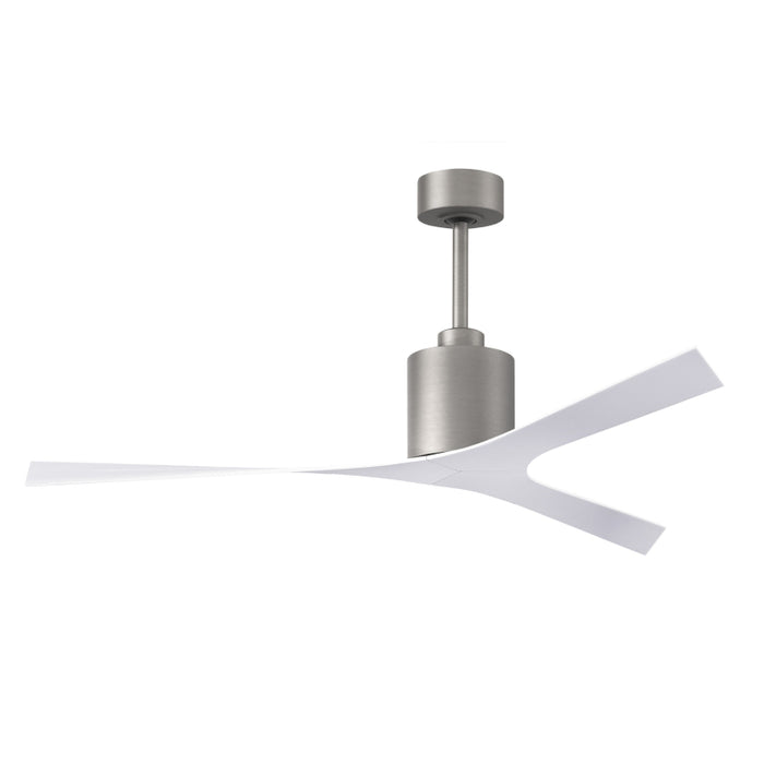 Matthews Fan Molly 56" Ceiling Fan - Brushed Nickel/Gloss White