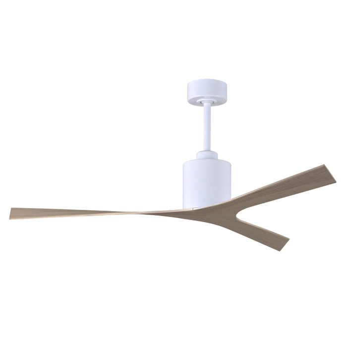 Matthews Fan Molly 56" Ceiling Fan -Gloss White/Gray Ash