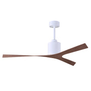 Matthews Fan Molly 56" Ceiling Fan - Gloss White/Walnut