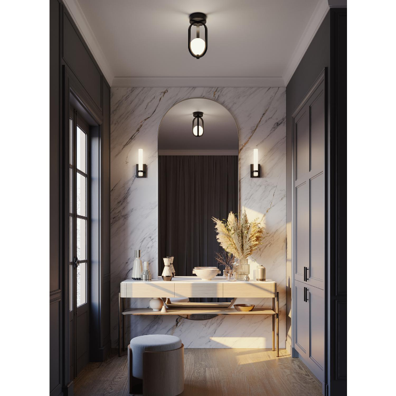 AFX MLNC07LAJUD Milan 1-lt 7" LED Ceiling Light