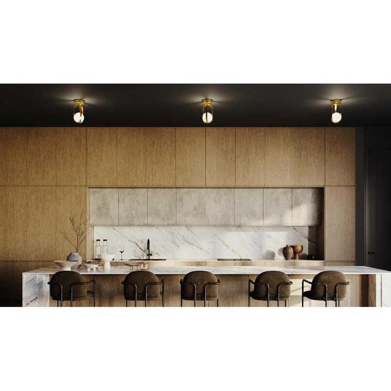 AFX MLNC07LAJUD Milan 1-lt 7" LED Ceiling Light