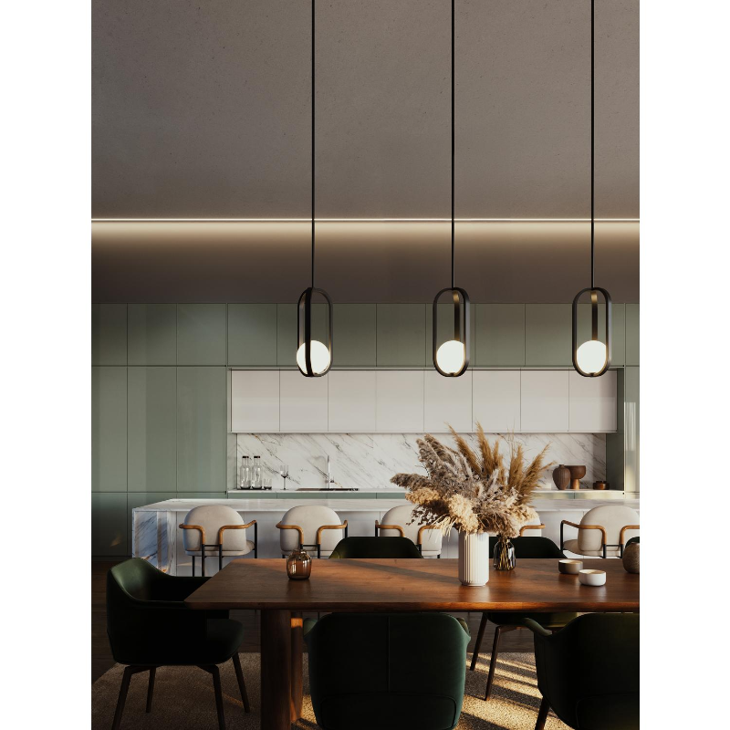 AFX MLNP07LAJUD Milan 1-lt 7" LED Pendant