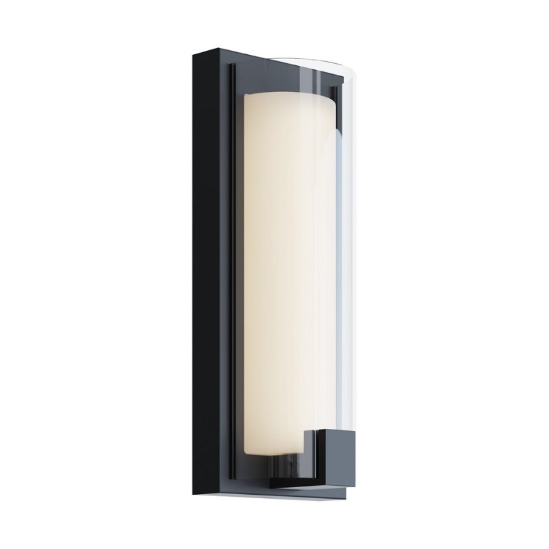 AFX MSAS0512LAJUD Mesa 1-lt 12" Tall LED Wall Sconce - Black