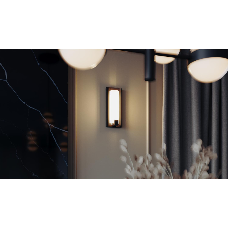 AFX MSAS0512LAJUD Mesa 1-lt 12" Tall LED Wall Sconce