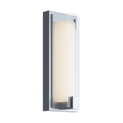 AFX MSAS0512LAJUD Mesa 1-lt 12" Tall LED Wall Sconce - Satin Nickel