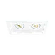 WAC MT-3LD211R Mini LED Multiple Spots 2 Light Remodel Housing with Light Engine and Trim - White