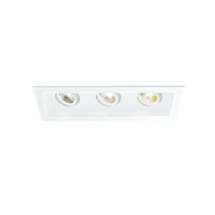 WAC MT-3LD311R Mini LED Multiple Spots 3 Light Remodel Housing with Light Engine and Trim - White