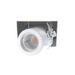 WAC MT-4110L Silo Multiples 1 Light IC Airtight Housing with Light Engine and Invisible Trim - White/White