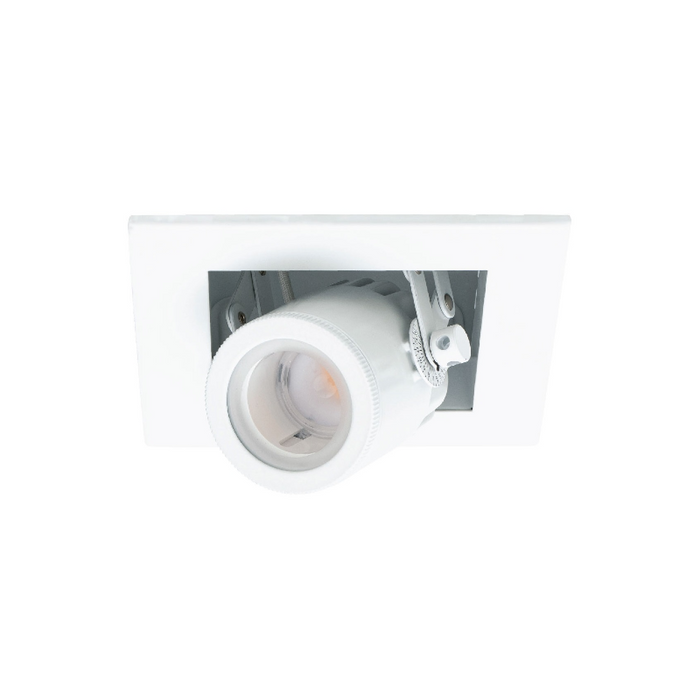 WAC MT-4115T Silo Multiples 1 Light Non-IC Rated Housing with Light Engine and Trim - White/White