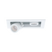 WAC MT-4215T Silo Multiples 2 Light Non-IC Rated Housing with Light Engine and Trim - White/White