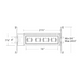 WAC MT-4410L Silo Multiples 4 Light IC Airtight Housing with Light Engine and Invisible Trim