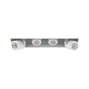 WAC MT-4415L Silo Multiples 4 Light Non-IC Rated Housing with Light Engine and Invisible Trim - White/White