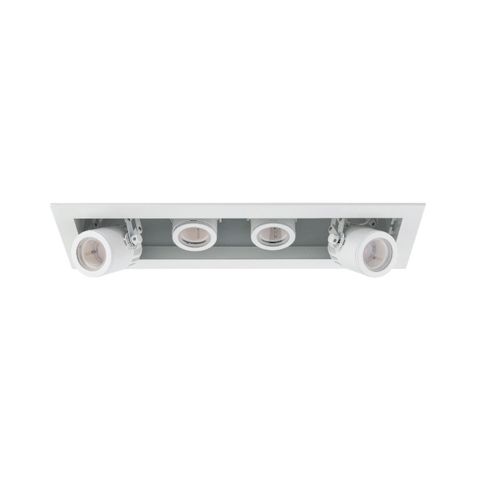 WAC MT-4410T Silo Multiples 4 Light IC Airtight Housing with Light Engine and Trim - White/White