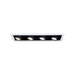 WAC MT-4410T Silo Multiples 4 Light IC Airtight Housing with Light Engine and Trim - White/Black